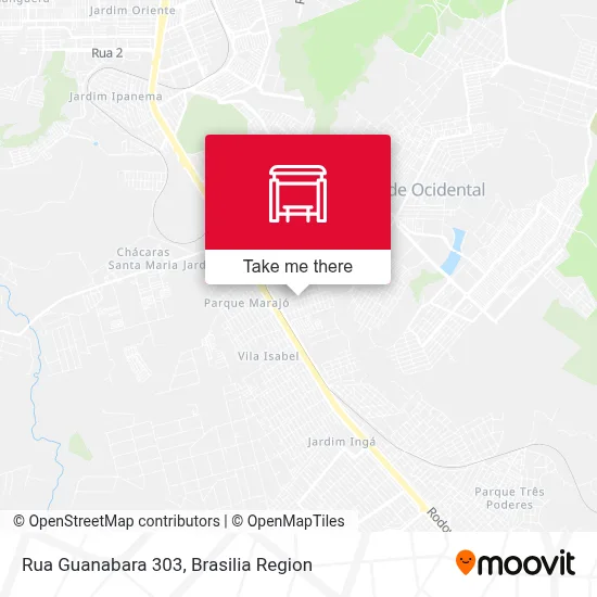 Rua Guanabara 303 map