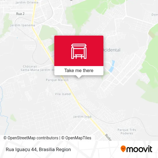 Rua Iguaçu 44 map
