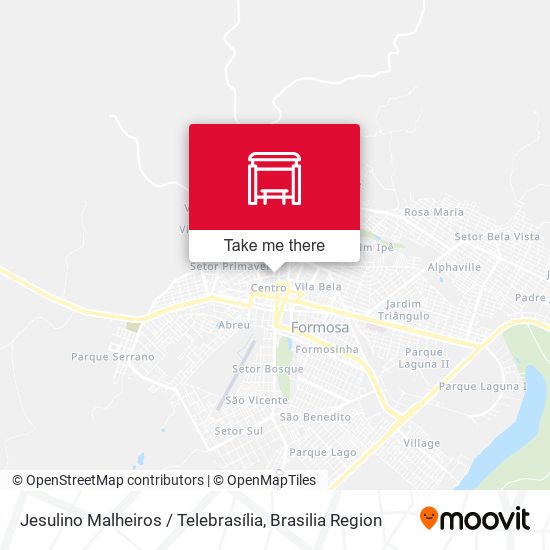 Jesulino Malheiros / Telebrasília map