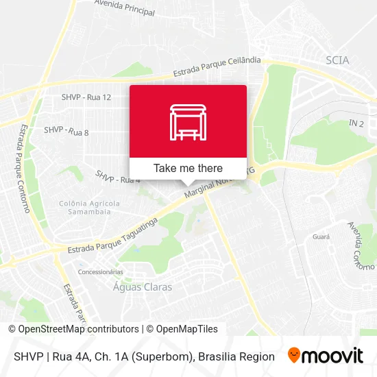 SHVP | Rua 4A, Ch. 1A (Superbom) map