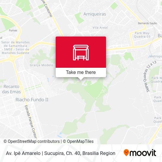 Av. Ipê Amarelo | Sucupira, Ch. 40 map