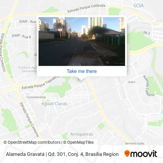 Alameda Gravatá | Qd. 301, Conj. 4 map