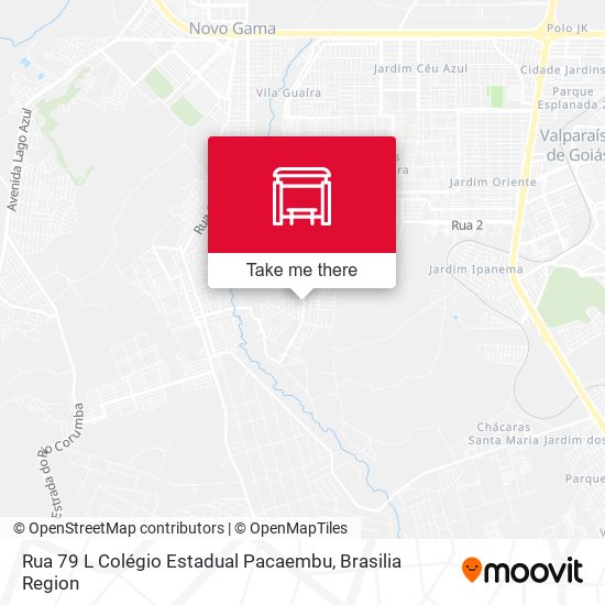 Rua 79 L Colégio Estadual Pacaembu map