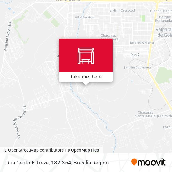 Rua Cento E Treze, 182-354 map