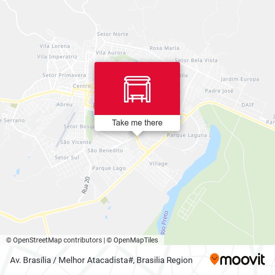 Av. Brasília / Melhor Atacadista# map