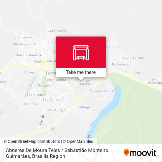 Abneres De Moura Teles / Sebastião Monteiro Guimarães map