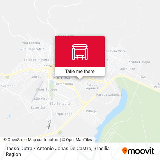 Tasso Dutra / Antônio Jonas De Castro map