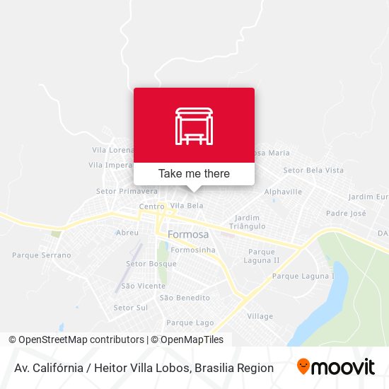 Av. Califórnia / Heitor Villa Lobos map