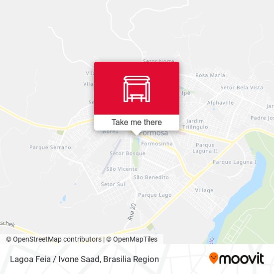 Lagoa Feia / Ivone Saad map