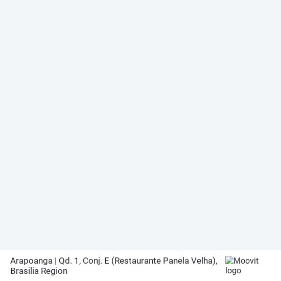 Arapoanga | Qd. 1, Conj. E (Restaurante Panela Velha) map