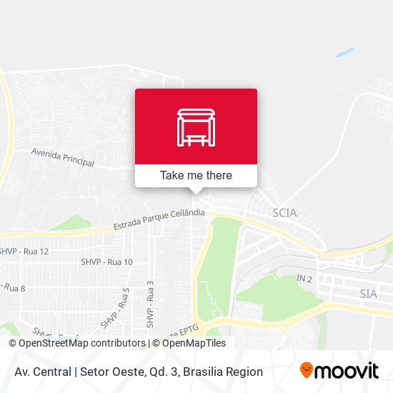 Av. Central | Setor Oeste, Qd. 3 map