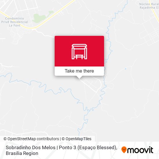 Sobradinho Dos Melos | Ponto 3 (Espaço Blessed) map