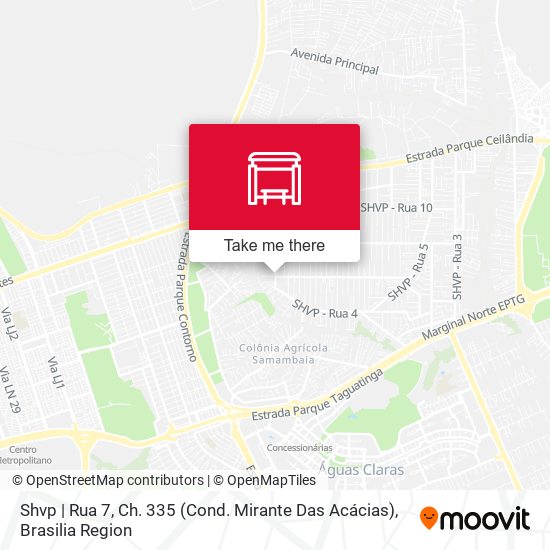 Shvp | Rua 7, Ch. 335 (Cond. Mirante Das Acácias) map