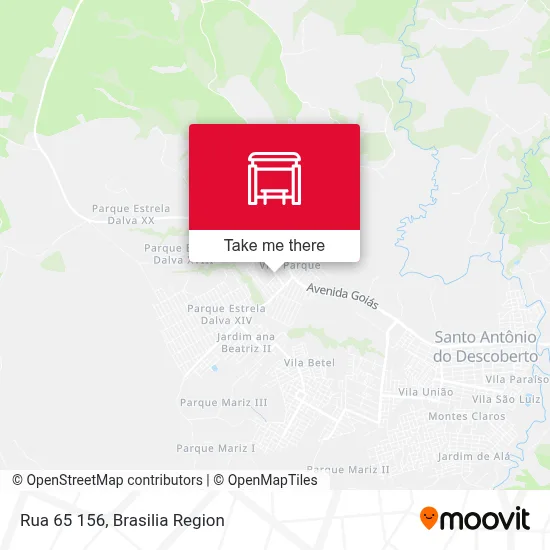 Rua 65 156 map