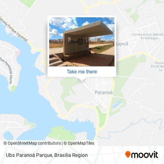Ubs Paranoá Parque map