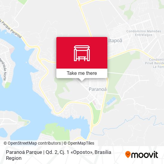Paranoá Parque | Qd. 2, Cj. 1 «Oposto» map