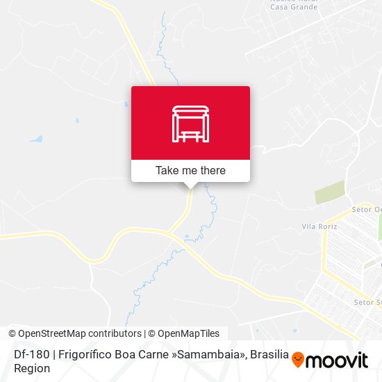 Df-180 | Frigorífico Boa Carne »Samambaia» map