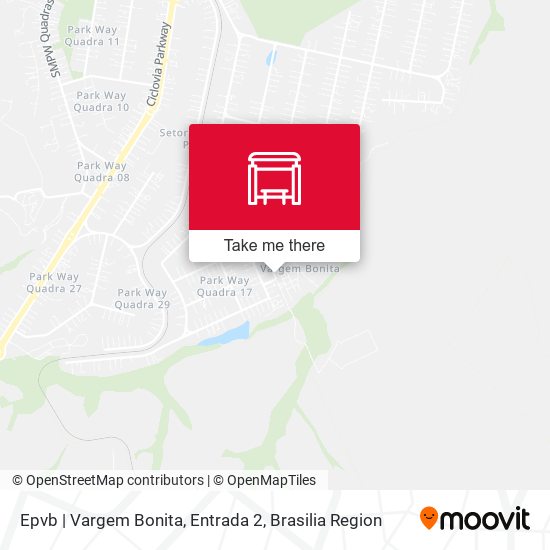 Epvb | Vargem Bonita, Entrada 2 map