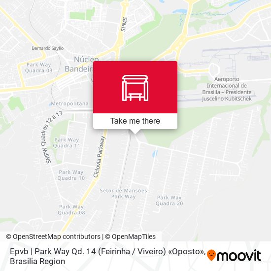 Epvb | Park Way Qd. 14 (Feirinha / Viveiro) «Oposto» map