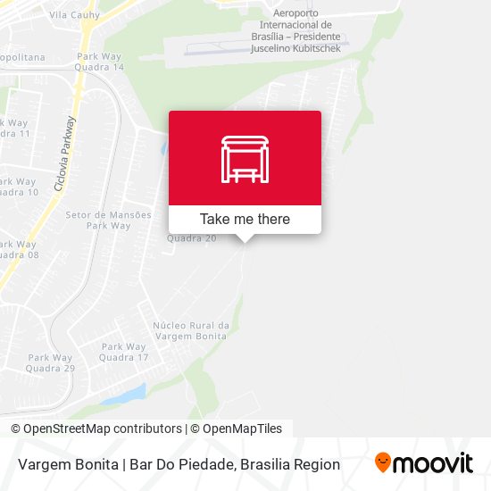 Vargem Bonita | Bar Do Piedade map