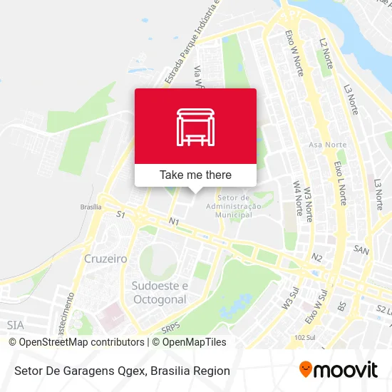 Setor De Garagens Qgex map