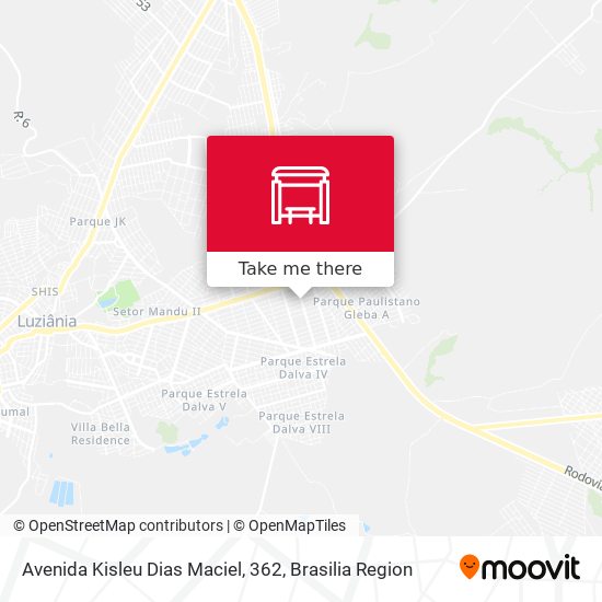 Avenida Kisleu Dias Maciel, 362 map