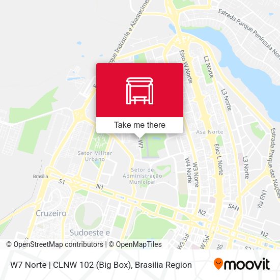 W7 Norte | CLNW 102 (Big Box) map