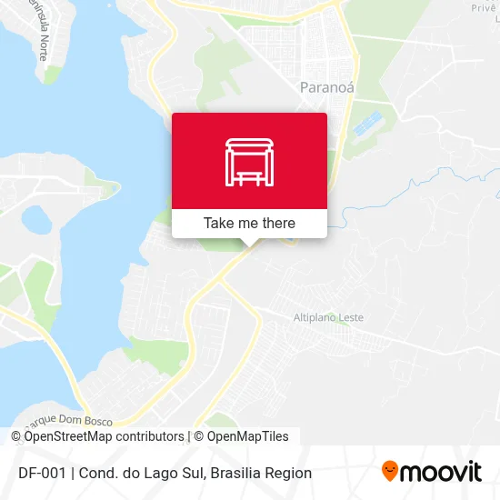 DF-001 | Cond. do Lago Sul map