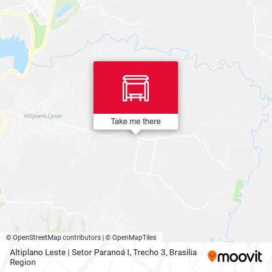 Altiplano Leste | Setor Paranoá I, Trecho 3 map