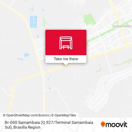 Mapa Br-060 Samambaia (Q 527 / Terminal Samambaia Sul)