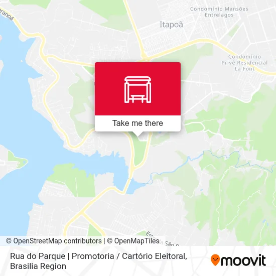 Rua do Parque | Promotoria / Cartório Eleitoral map