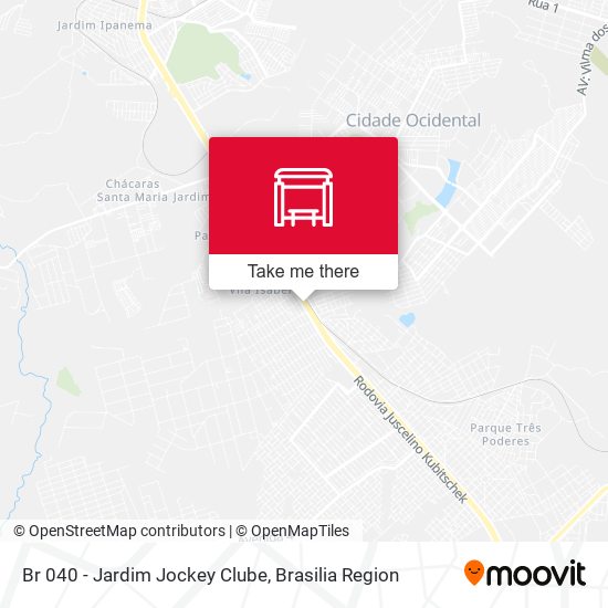 Br 040 - Jardim Jockey Clube map