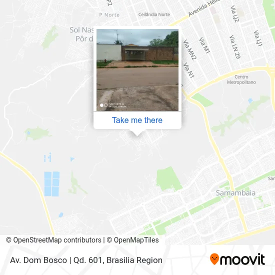 Av. Dom Bosco | Qd. 601 map