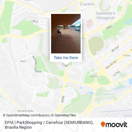 EPIA | ParkShopping / Carrefour (SEMIURBANO) map