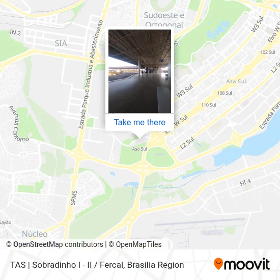 TAS | Sobradinho I - II / Fercal map