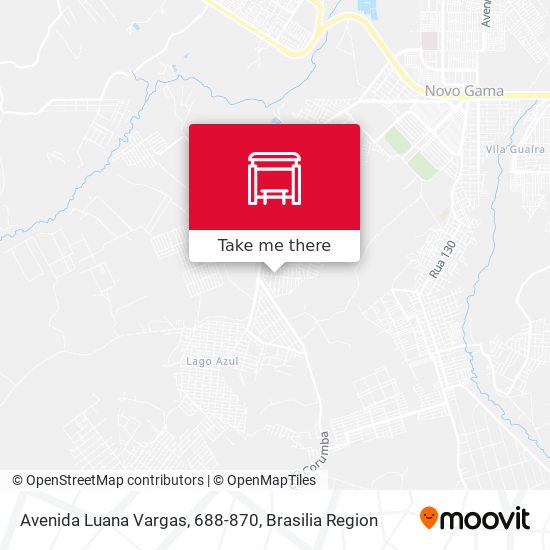 Avenida Luana Vargas, 688-870 map