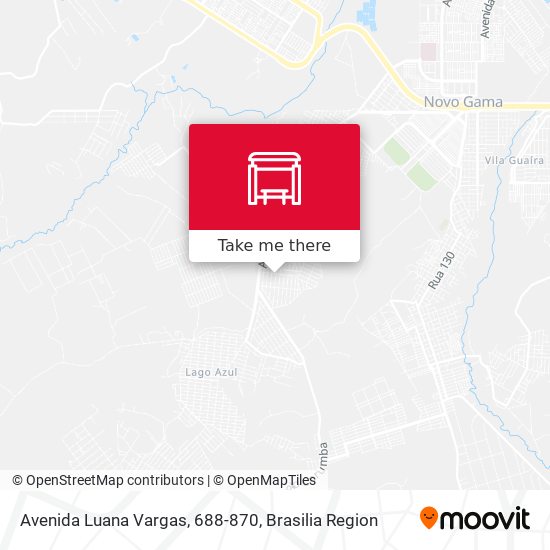 Avenida Luana Vargas, 688-870 map