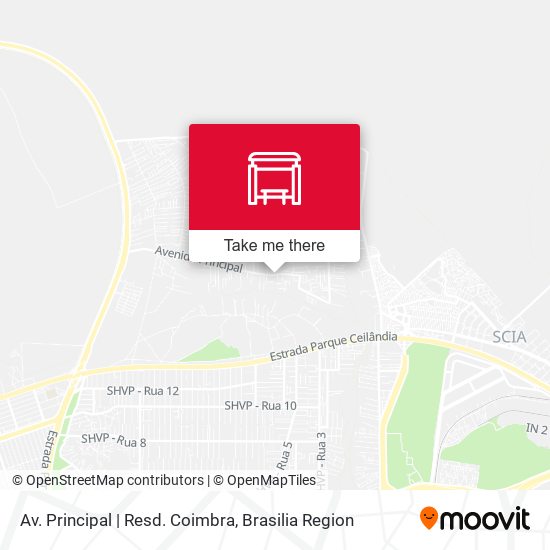 Av. Principal | Resd. Coimbra map