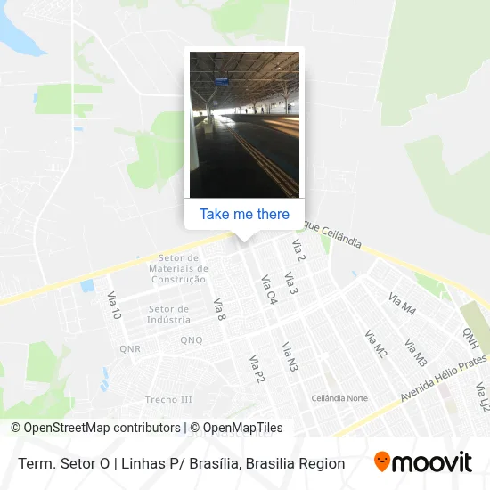 Term. Setor O | Linhas P/ Brasília map
