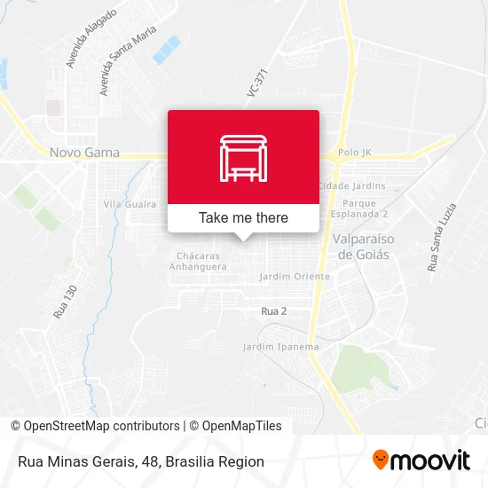 Rua Minas Gerais, 48 map