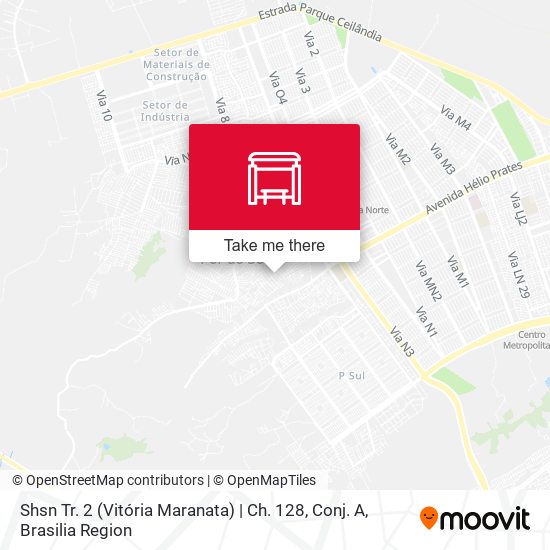 Shsn Tr. 2 (Vitória Maranata) | Ch. 128, Conj. A map
