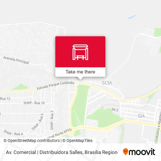 Av. Comercial | Distribuidora Salles map