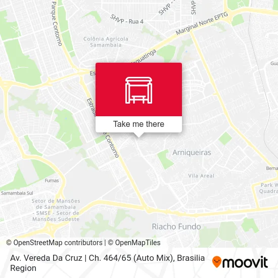 Av. Vereda Da Cruz | Ch. 464 / 65 (Auto Mix) map
