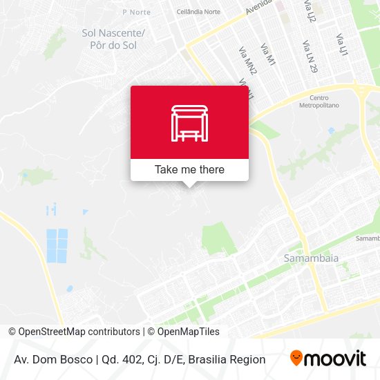 Av. Dom Bosco | Qd. 402, Cj. D / E map