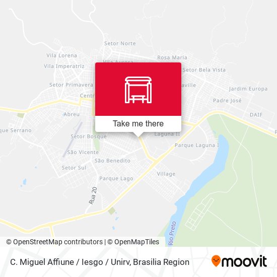 C. Miguel Affiune / Iesgo / Unirv map