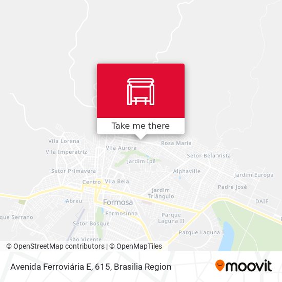 Avenida Ferroviária E, 615 map