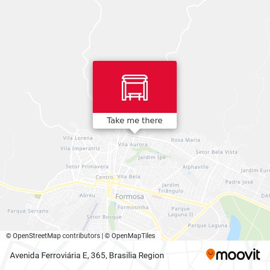 Avenida Ferroviária E, 365 map