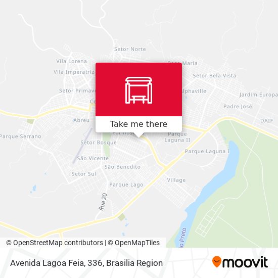 Avenida Lagoa Feia, 336 map