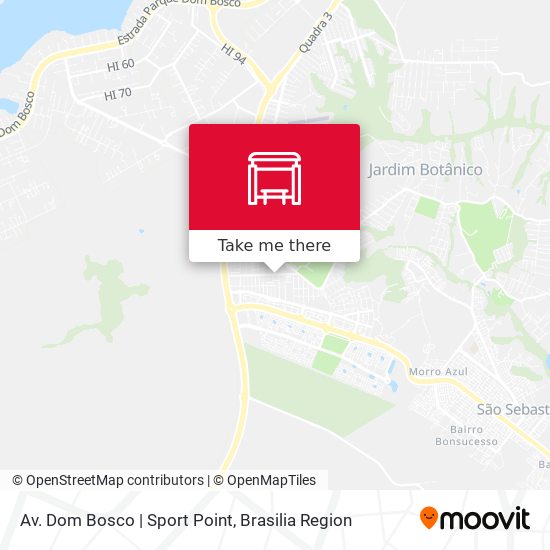Av. Dom Bosco | Sport Point map