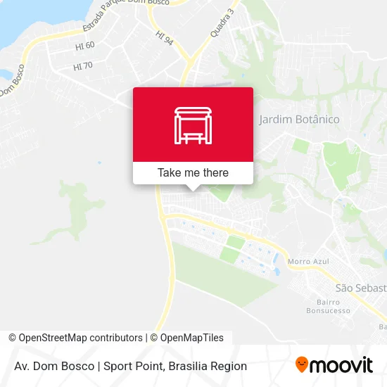 Av. Dom Bosco | Sport Point map
